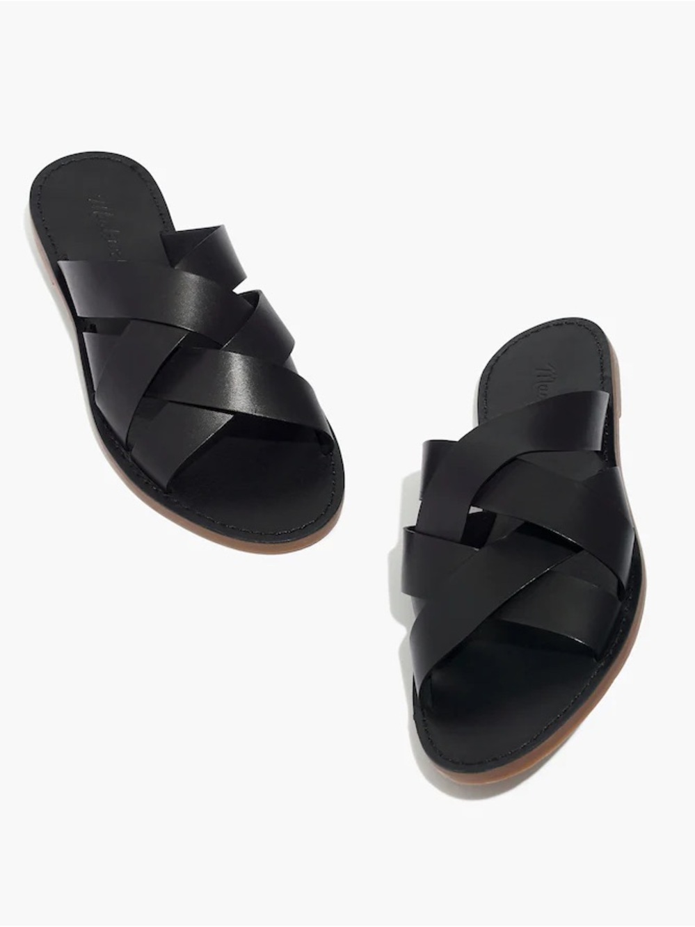 Madewell The Boardwalk Woven Slide Sandal